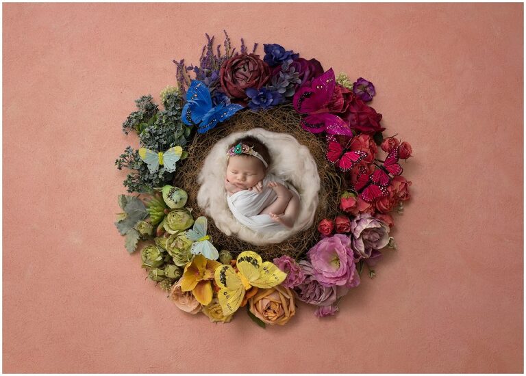 Baby Laura Sue 'Rainbow Baby' - CT Newborn Photographer